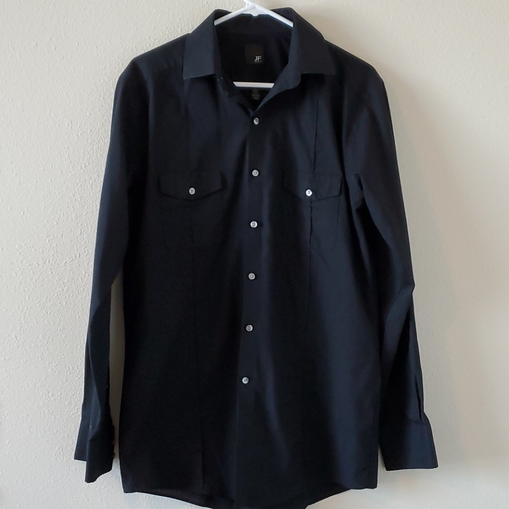 Black Men's Dress Shirt